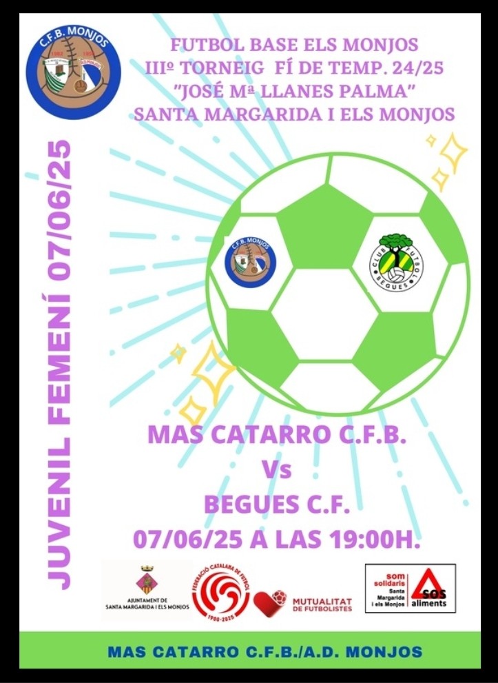Primer partit de futbol 11 de l'actual Amateur femení 