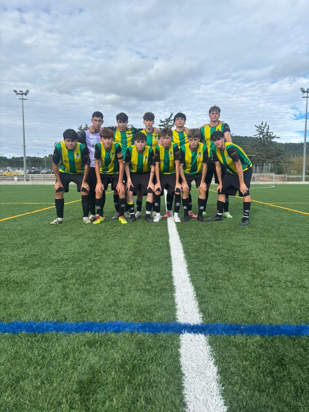 Golejada del Cadet S16 contra l'Atletic Viladecans 
