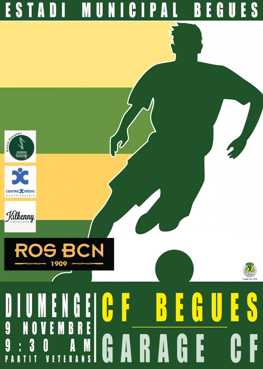 Els Veterans reben diumenge al FC Garage