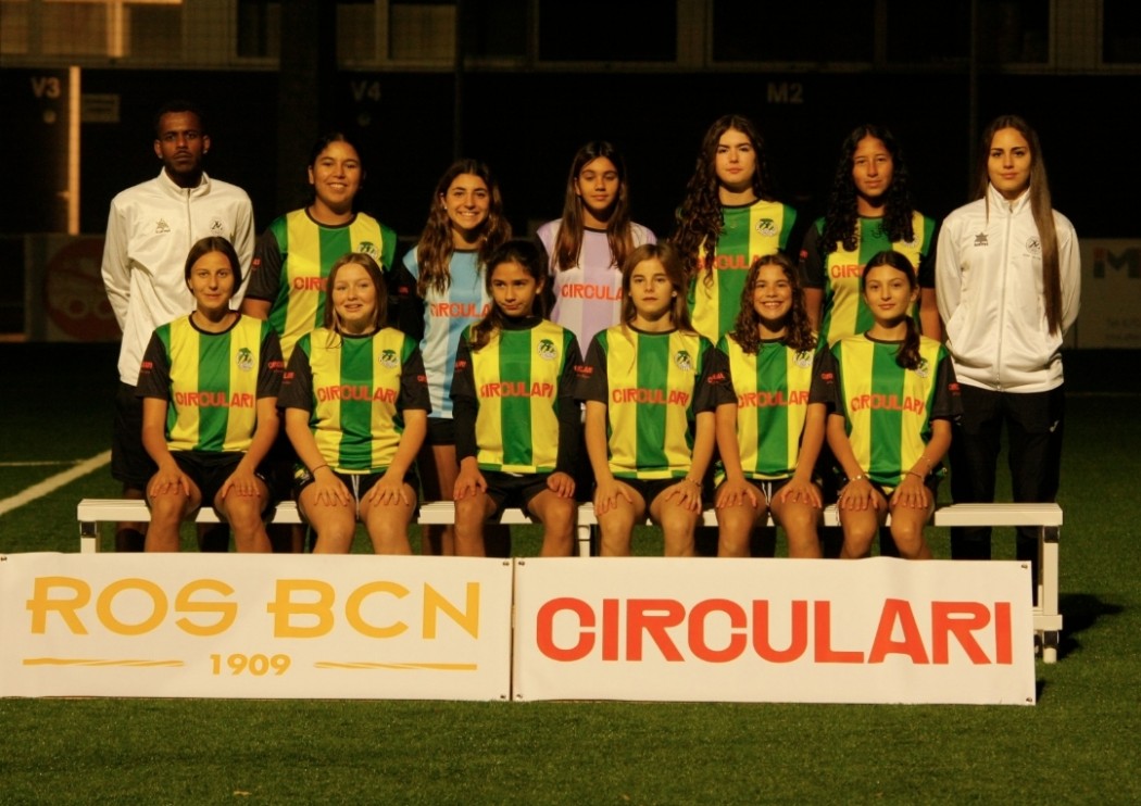 Les fotos de la presentació: Infantil femení 