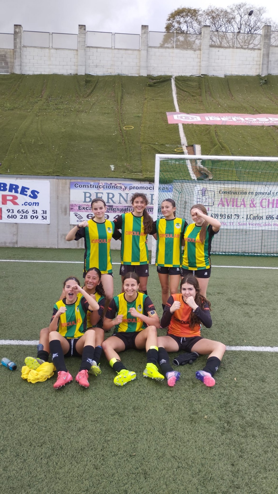 Victoria de l'Infantil Femení a Sant Vicenç