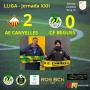El Begues perd 2-0 a Canyelles i ja no és tercer