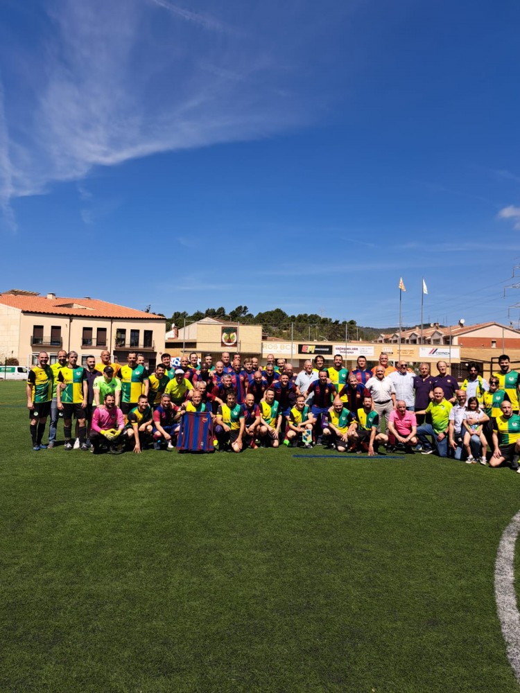 El Barca guanya 1-4 als Veterans del Begues